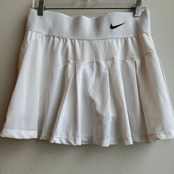 Nike Court Advantage Tennis White Skort - Women's Size Large (CV4707-101) - Picture 2 of 7